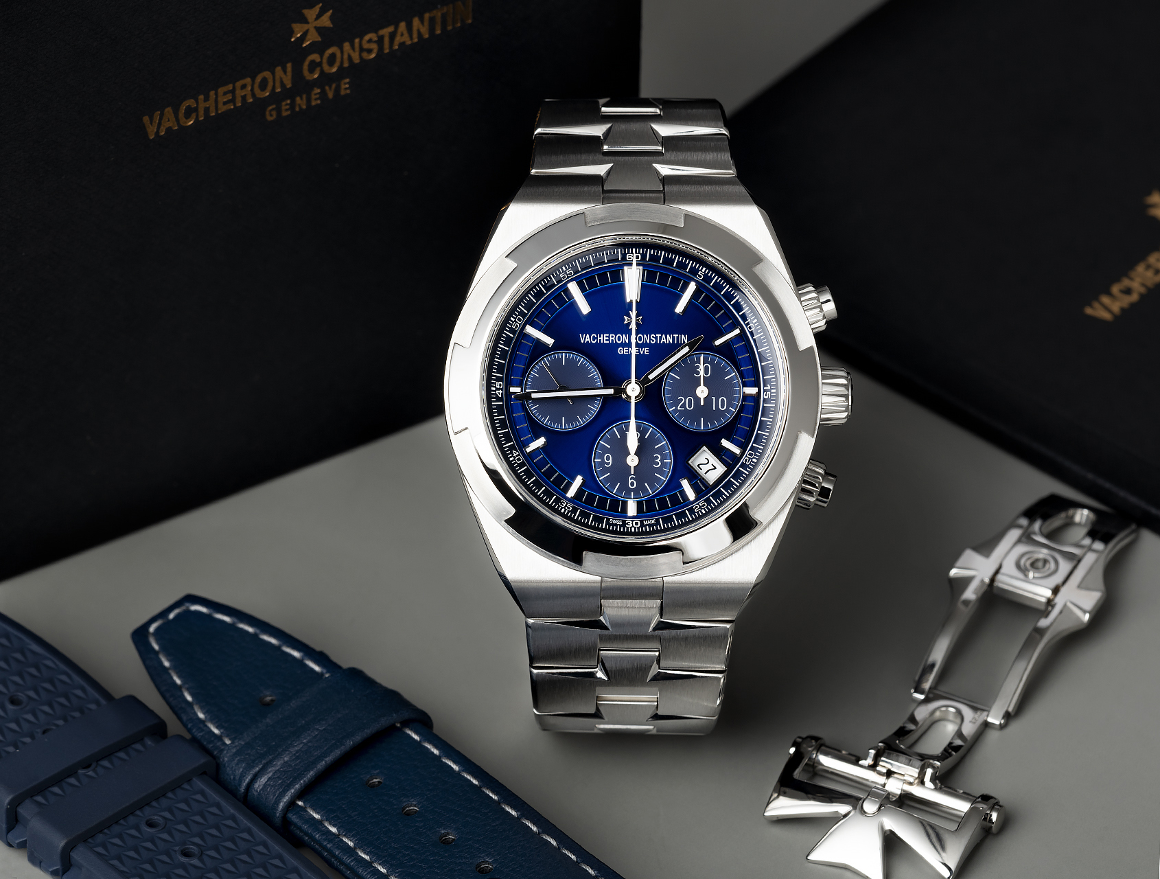 Vacheron Constantin Overseas Chronograph Blue 5500V/110A-B148