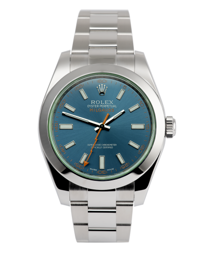 ref 116400GV | 116400GV - Z-Blue | Rolex Milgauss