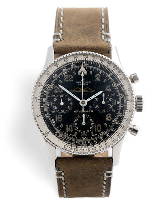 ref 809 | Rare All Black Dial 'Scott Carpenter' | Breitling Navitimer