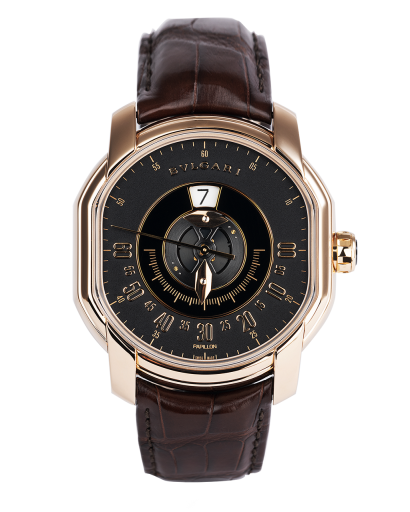 ref BRRP45BGLPAP | Rose Gold 'Heure Sautante' | Bulgari Daniel Roth Papillon