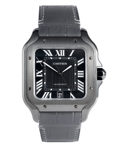 ref WSSA0039 | ADLC - Box & Certificate  | Cartier Santos de Cartier