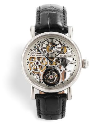 ref CH 3121 W | White Gold 'Chronoswiss Warranty' | Chronoswiss Régulateur à Tourbillon