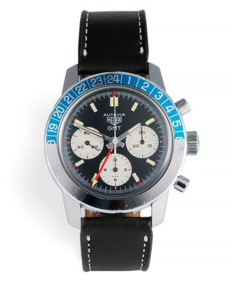 ref 2446C | GMT '1st Series Compressor' | Heuer Autavia