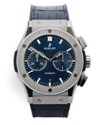 ref 521.NX.7170.LR | Titanium 'Box & Papers' | Hublot Classic Fusion Chrono