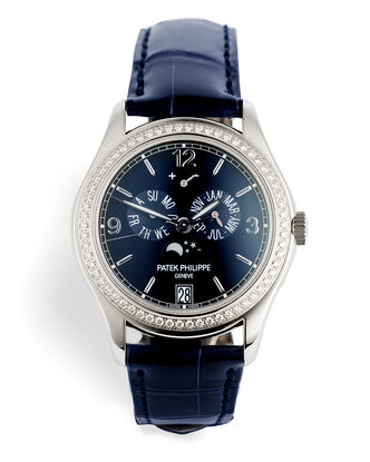 ref 5147G-001 | 'Brand New' Diamond Bezel | Patek Philippe Annual Calendar