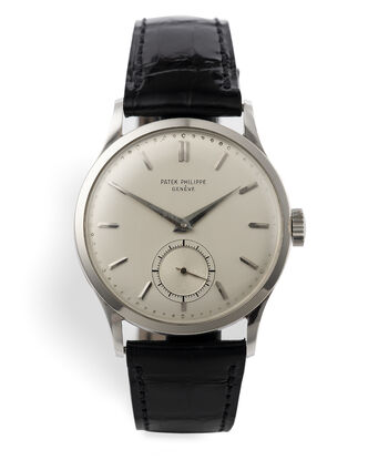 ref 570 | Rare White Gold, Small Seconds | Patek Philippe Calatrava 