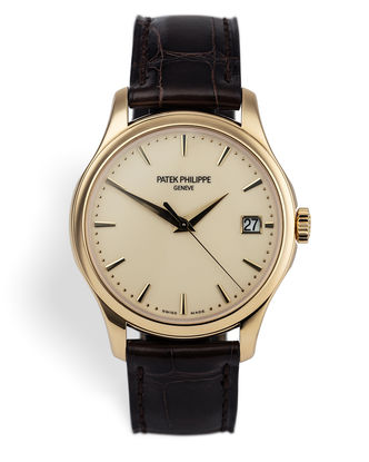 Yellow Gold 'Hinged Caseback'  | ref 5227J-001 | Patek Philippe Calatrava 