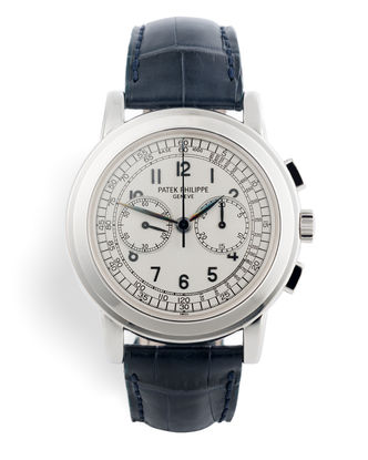 ref 5070G | White Gold 'Complete Set' | Patek Philippe Chronograph