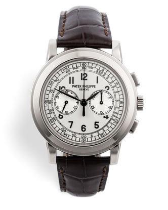 ref 5070G | White Gold 'Full Set' | Patek Philippe Chronograph