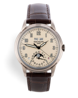 ref 5320G-001 | 18ct White Gold 'Winding Box & Certificate' | Patek Philippe Perpetual Calendar