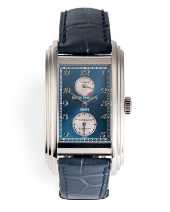 ref 5101G-001 | 'Rarest Blue Dial' | Patek Philippe Ten-Day Tourbillon