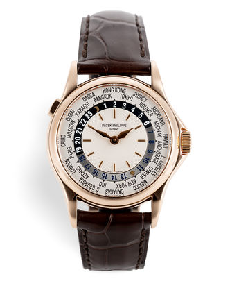 ref 5110R | Rose Gold 'Box & Papers' | Patek Philippe World Time