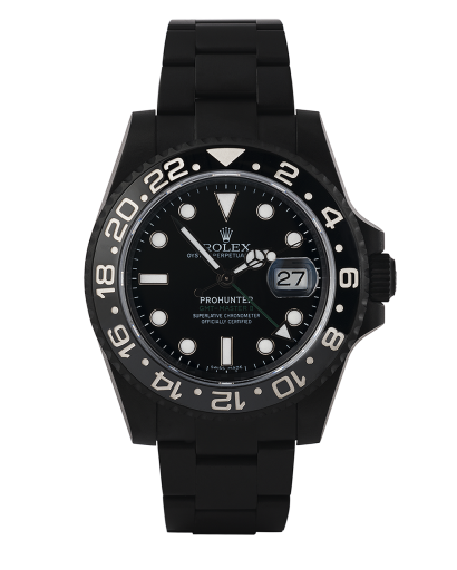 ref 116710LN | 116710LN - 5 Year Warranty | Pro Hunter GMT-Master II Stealth Green