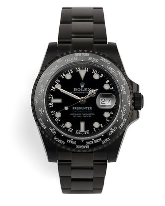 ref 116710LN | 'New Model' Limited to 100 pieces  | Pro Hunter GMT-Master II World Time