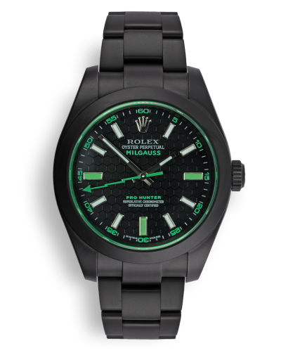 ref 116400GV | 116400GV - Piece Unique | Pro Hunter Milgauss