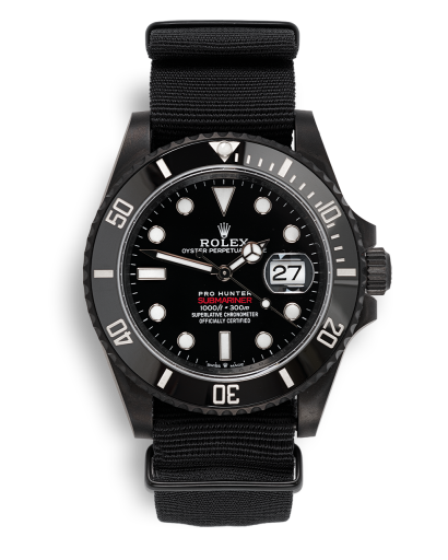 ref 126610LN | Limited Edition | Pro Hunter Military Stealth Submariner Date
