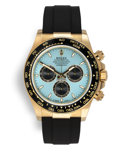 ref 126518LN | 126518LN - Turquoise 'Alcaraz' | Rolex Cosmograph Daytona