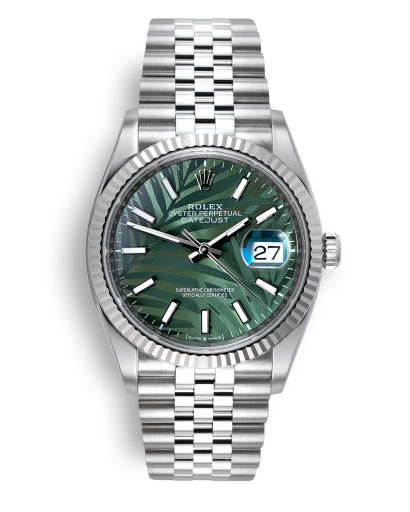 ref 126234 | 126234 - Palm Motif | Rolex Datejust 36
