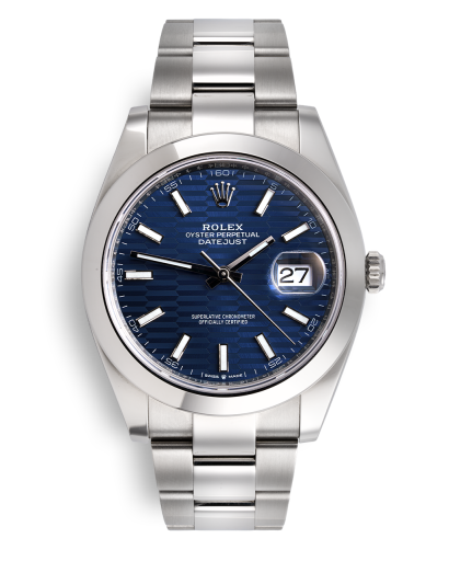ref 126300 | 126300 - Blue Motif  | Rolex Datejust 41