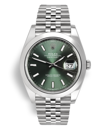 ref 126300 | 126300 - Mint Green | Rolex Datejust 41