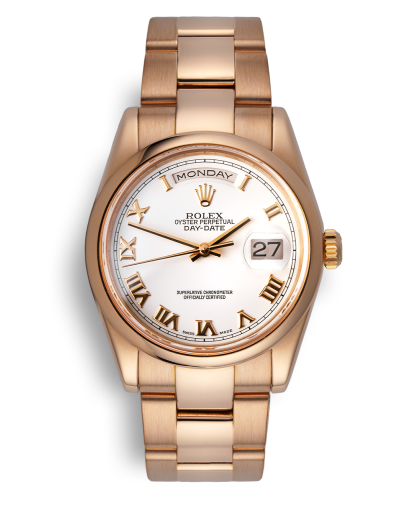 ref 118205 | 118205 - 18ct Rose Gold | Rolex Day-Date