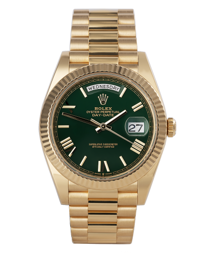 ref 228238 | 228238 - Green Lacquer | Rolex Day-Date