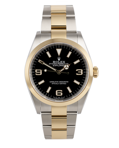 ref 124273 | 124273 - Gold & Steel | Rolex Explorer