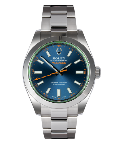 ref 116400GV | 116400GV - Z-Blue | Rolex Milgauss