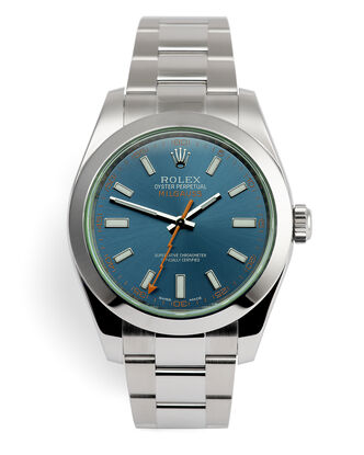 ref 116400GV | Box & Certificate | Rolex Milgauss