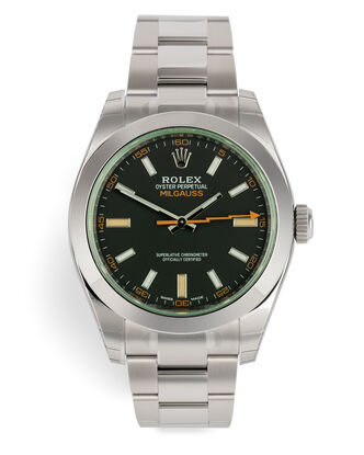 ref 116400GV | Rolex 5 Year Warranty | Rolex Milgauss