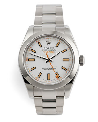 ref 116400 | Rolex Warranty to 2024 | Rolex Milgauss