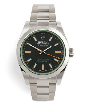 ref 116400GV | Rolex Warranty to 2025 | Rolex Milgauss