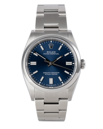 ref 126000 | 126000 - Bright Blue | Rolex Oyster Perpetual