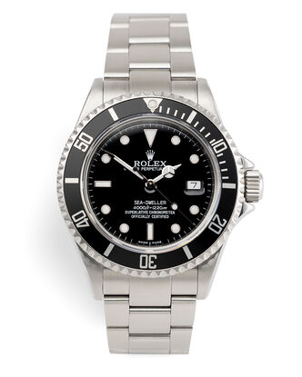 ref 16600 | Box & Certificate | Rolex Sea-Dweller