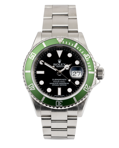 ref 16610LV | 'RRR' Box & Certificate | Rolex Submariner Date