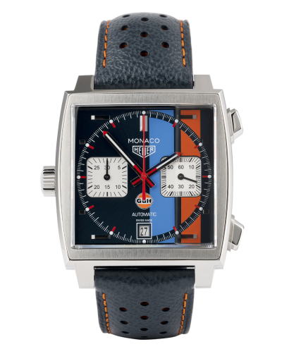 ref CAW211R.FC6401 | Gulf Racing Special Edition  | Tag Heuer Monaco