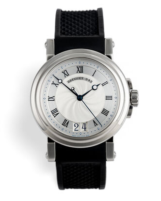 ref 5817ST 125 V8 | Box & Certificate | Breguet Marine Big Date