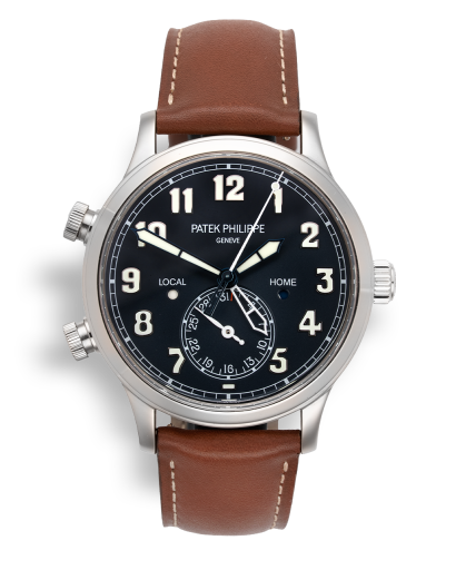 ref 5524G-001 | 5524G - White Gold | Patek Philippe Calatrava Pilot Travel Time