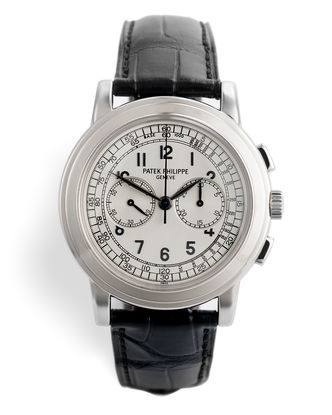 ref 5070G-001 | White Gold 'Complete Set' | Patek Philippe Chronograph