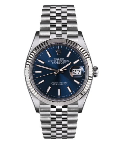 ref 126234 | 126234 - Bright Blue | Rolex Datejust 36