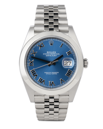 ref 126300 | 126300 - Azzuro Blue | Rolex Datejust 41