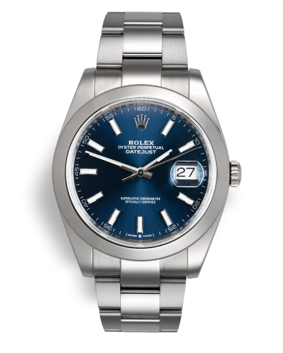 ref 126300 | 126300 - Bright Blue | Rolex Datejust 41