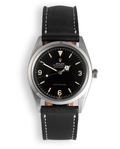 ref 5504 | Gilt Dial 'Exclamation Point' | Rolex Explorer