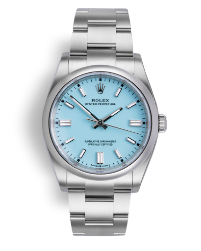 ref 126000 | 126000 - Tiffany Blue | Rolex Oyster Perpetual