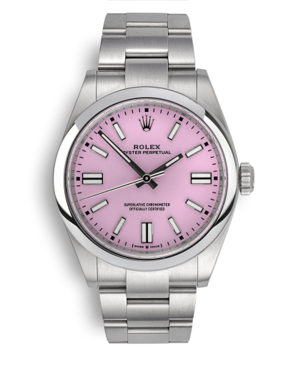 ref 134300 | 134300 - Candy Pink | Rolex Oyster Perpetual