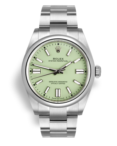 ref 134300 | 134300 - New Pistachio  | Rolex Oyster Perpetual