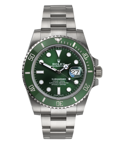 ref 116610LV | 116610LV - Hulk | Rolex Submariner Date