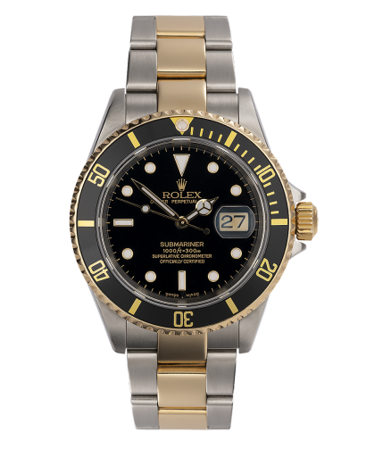 ref 16613 | 16613 - Gold & Steel | Rolex Submariner Date