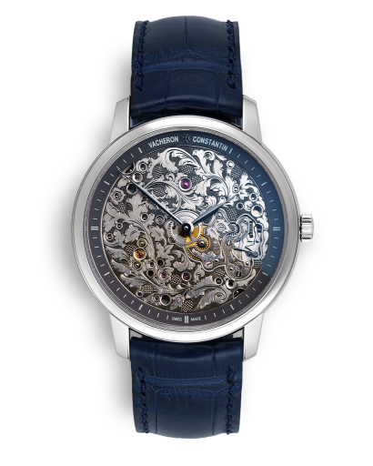 ref 1100A/000P-B026 | Platinum - Engraved | Vacheron Constantin Metiers D'Art Mecaniques Gravees