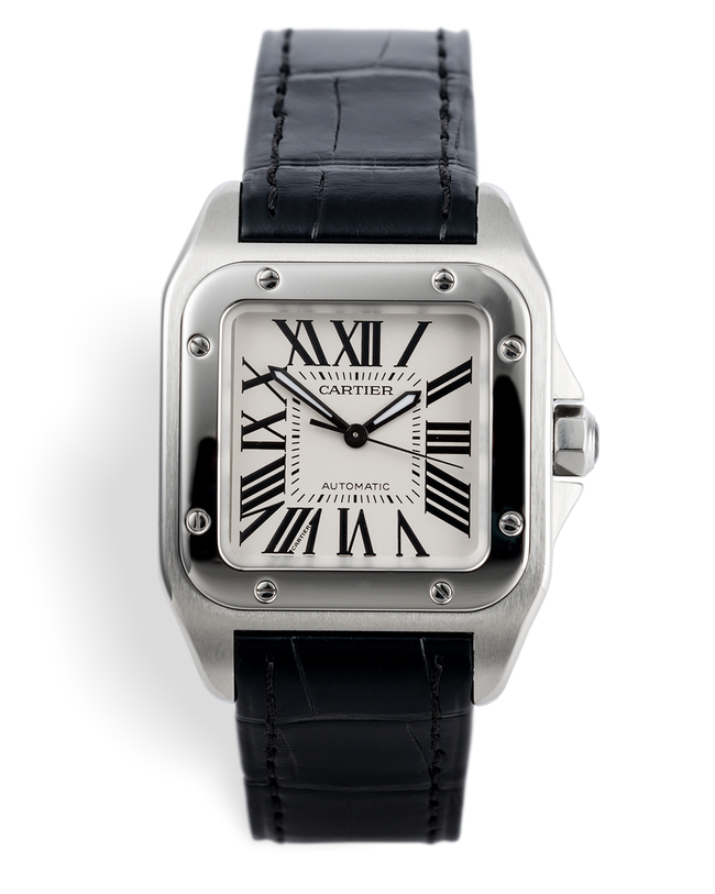 ref W20106X8 | Self-Winding Movement | Cartier Santos 100